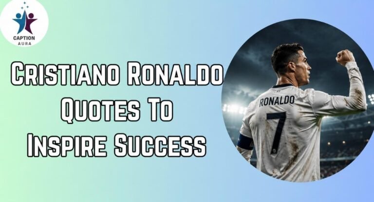 Cristiano Ronaldo Quotes to Inspire Success 