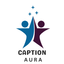Caption Aura Logo