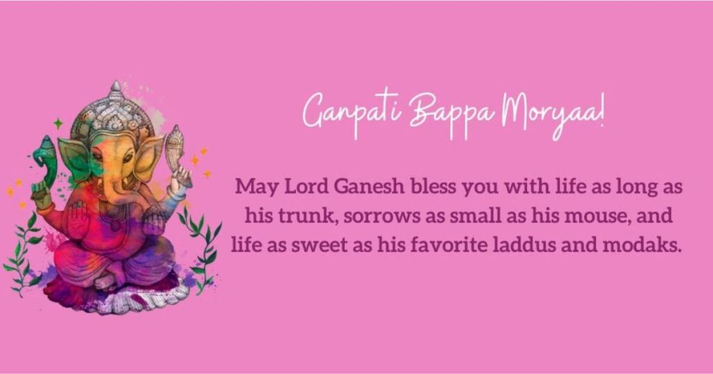 Inspirational Ganpati Bappa Captions