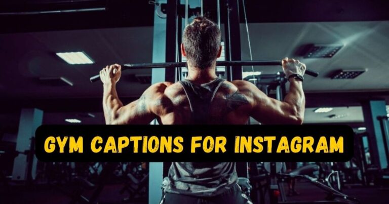 Gym Captions for Instagram