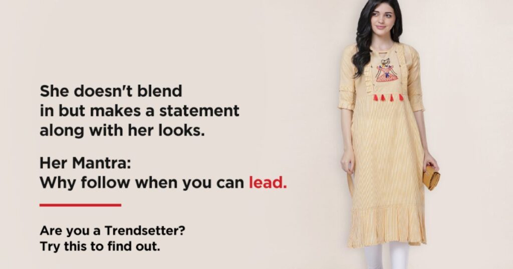 Deep Quotes for Kurti Captions for Instagram