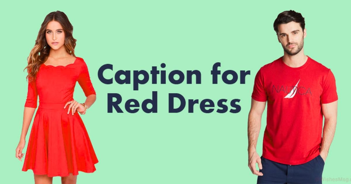 Red Dress Pictures Captions