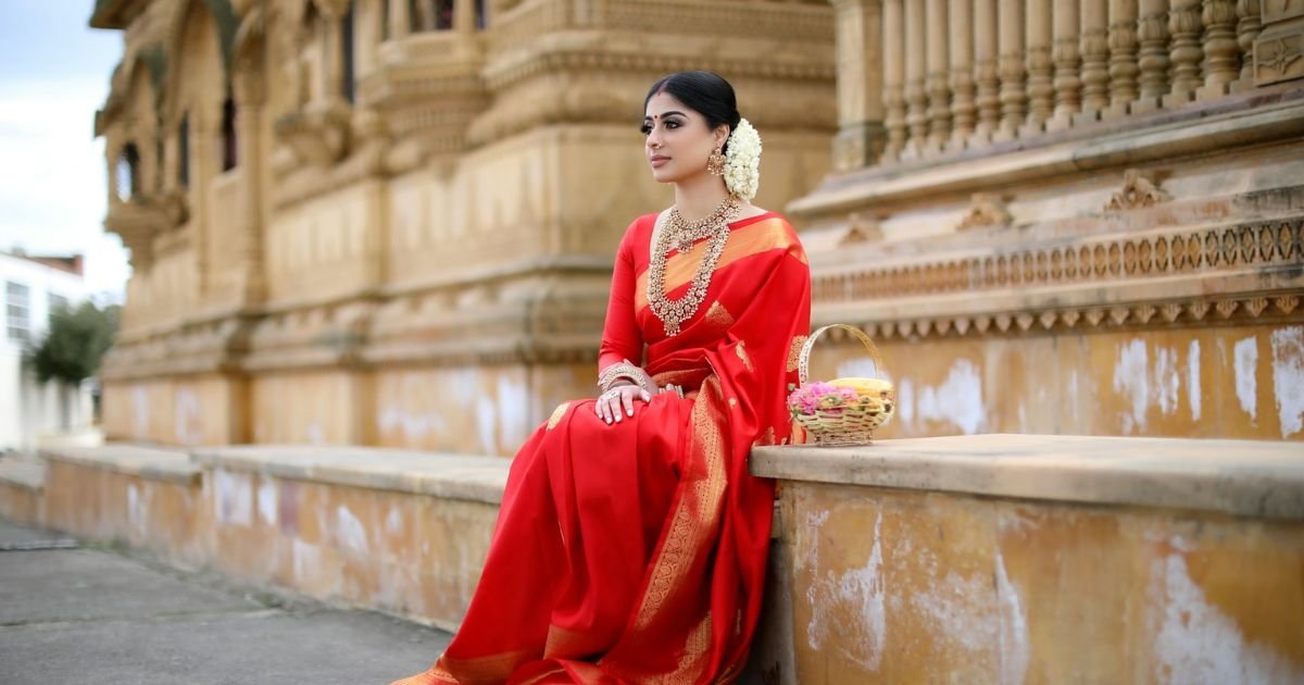 Wedding Saree Captions