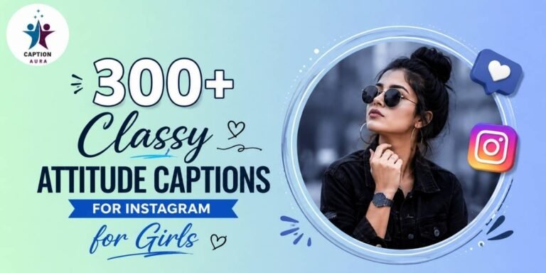 Attitude Captions for Instagram for Girls