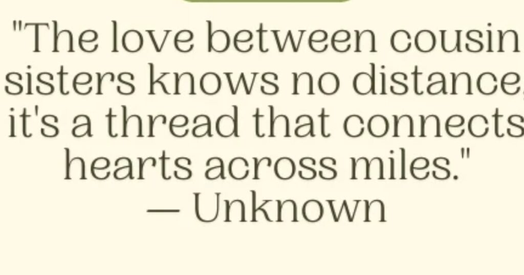 Best Cousins Lover Quotes