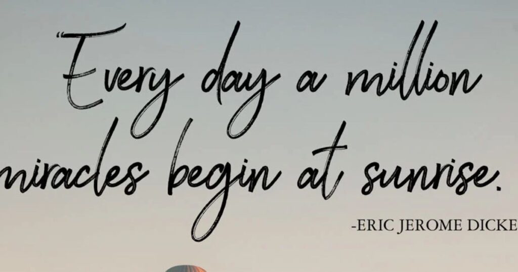 Best Sunrise Captions