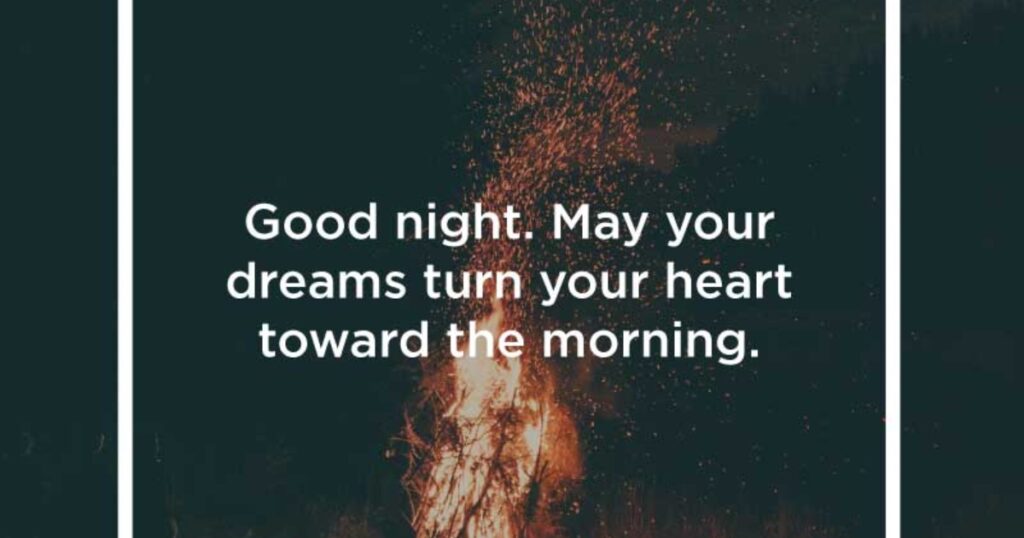 Good Night Captions