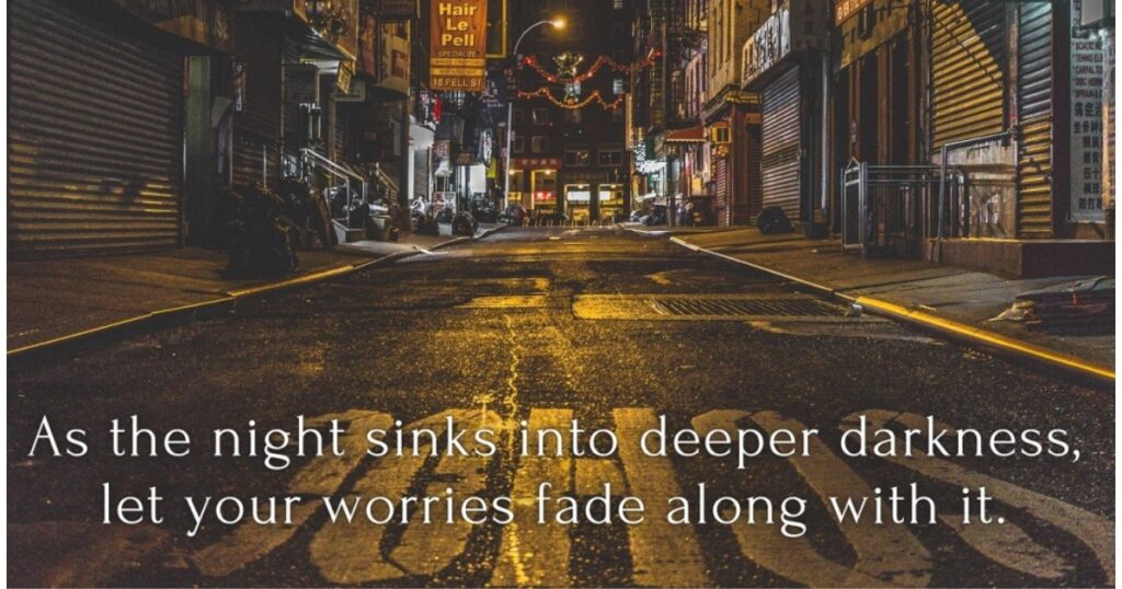 Late Night Quotes and Captions
