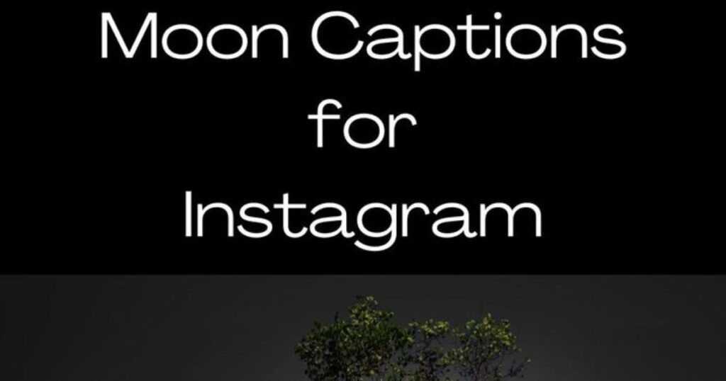 Moon Captions For Instagram