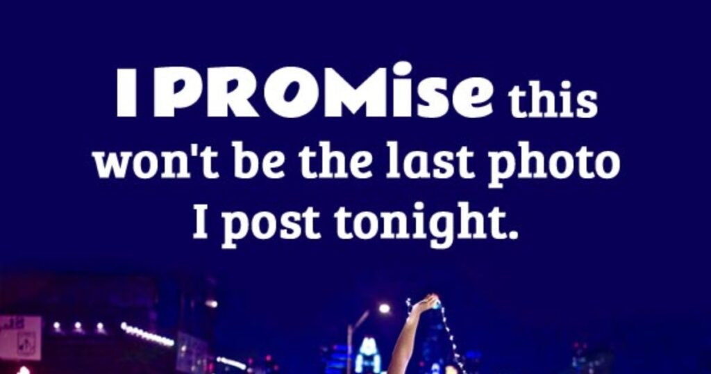 Prom Song Lyric Captions