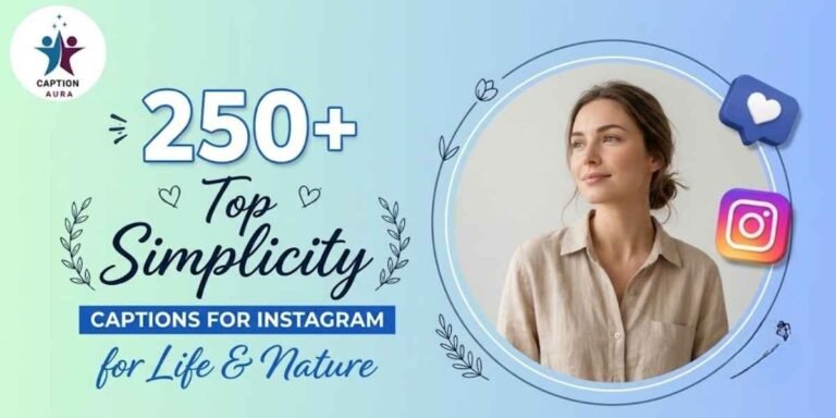 Simplicity Captions for Instagram