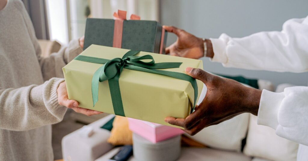 unexpected gift captions for instagram