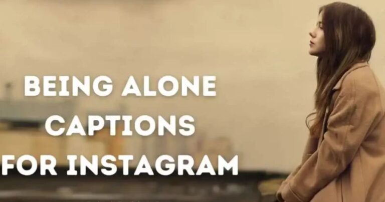 Alone Captions for Instagram