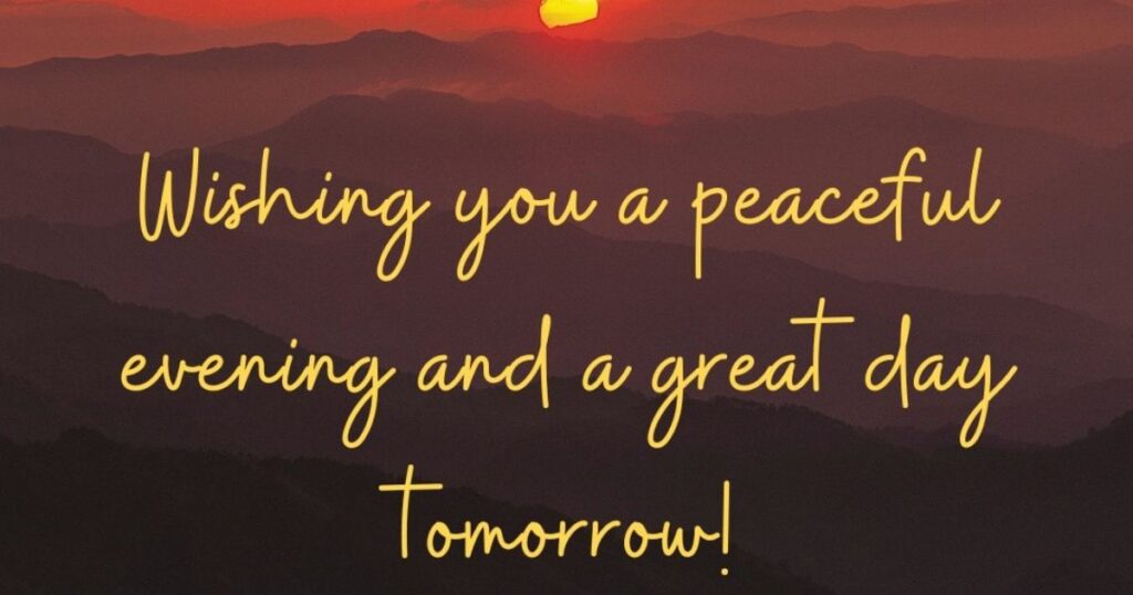 Good Evening Wishes