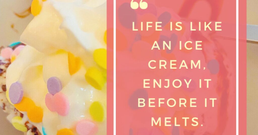 Ice Cream Date Quotes