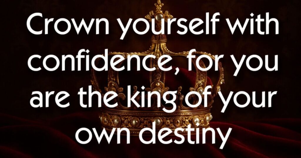 Inspirational King Captions