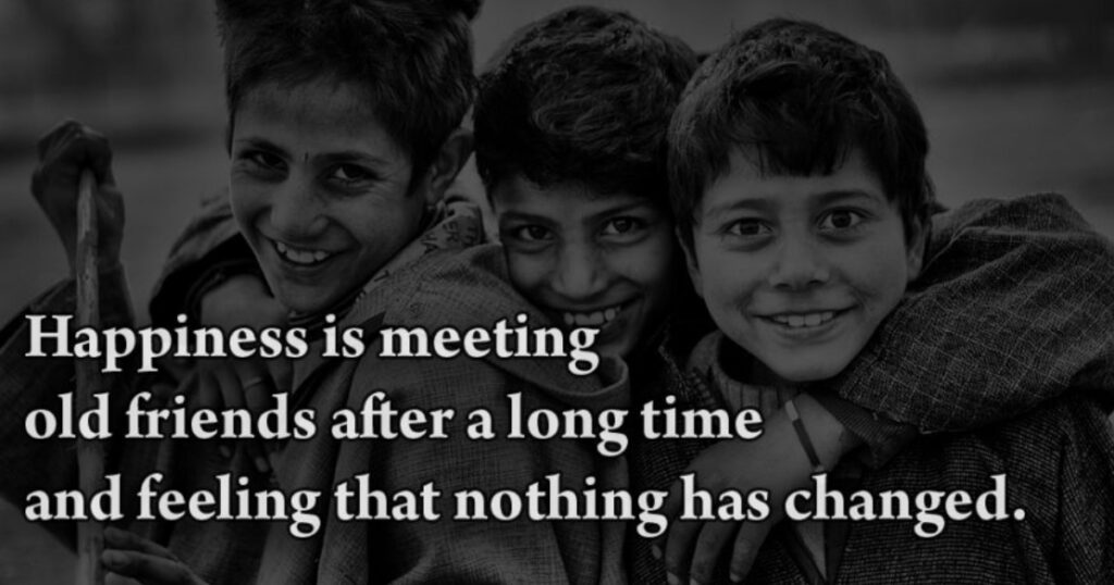 Meeting a Friend After a Long Time Quotes