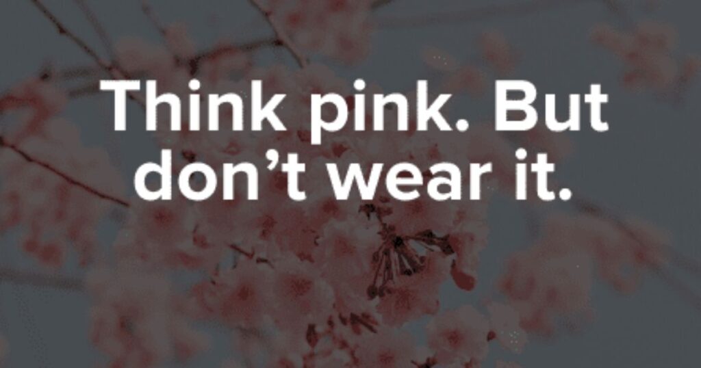 Short Pink Instagram Captions