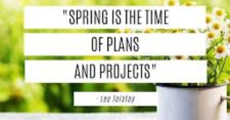 Spring Quotes