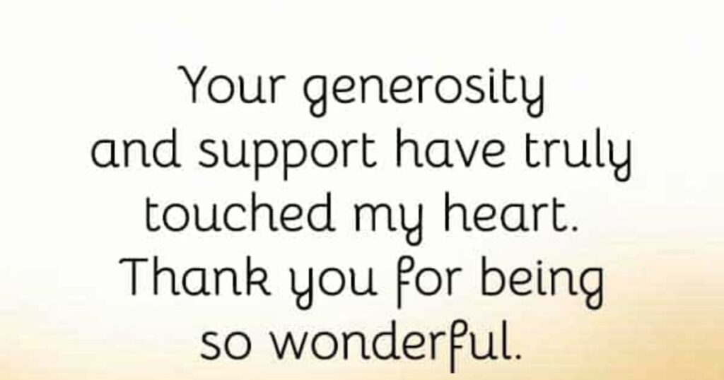 Thank You Message For Help Given