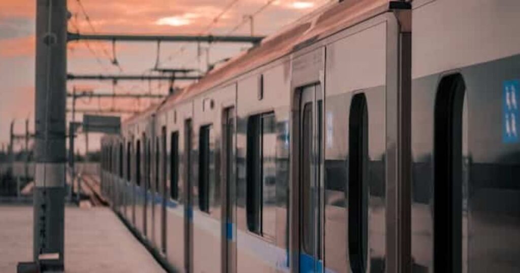 City to City Train Travel Captions