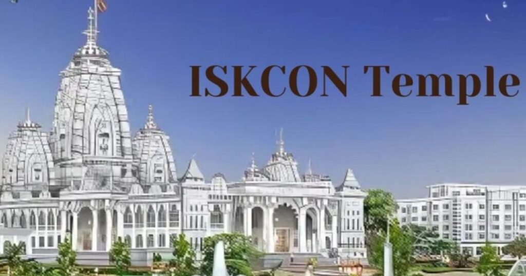 Iskcon Temple Caption