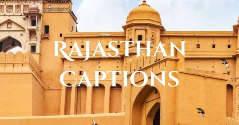 Rajasthani Captions for Instagram