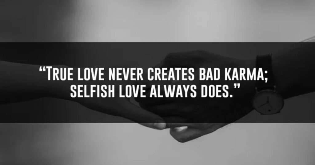 Love Karma Quotes