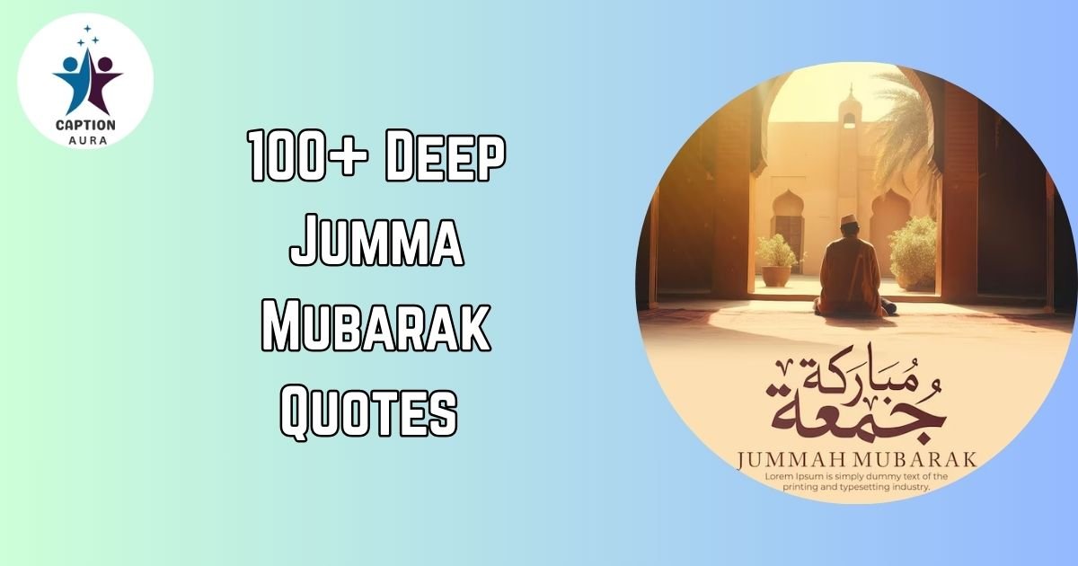 Deep Jumma Mubarak Quotes