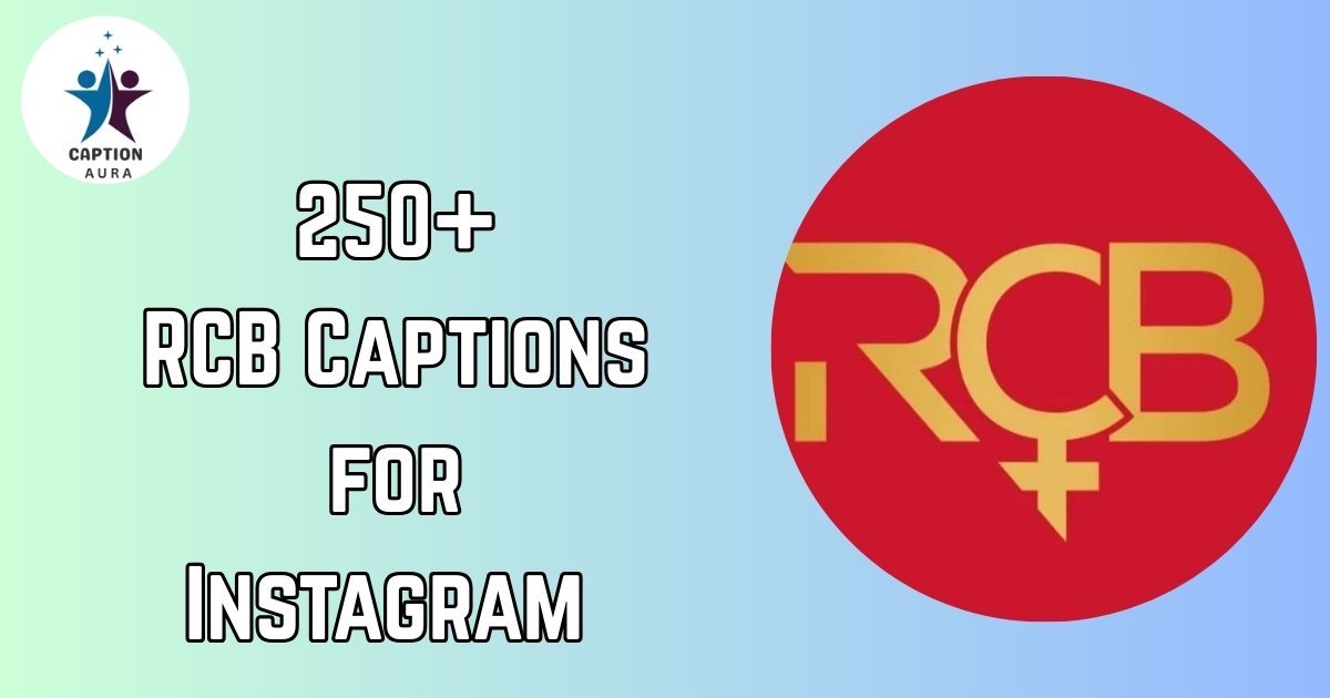 RCB Captions for Instagram