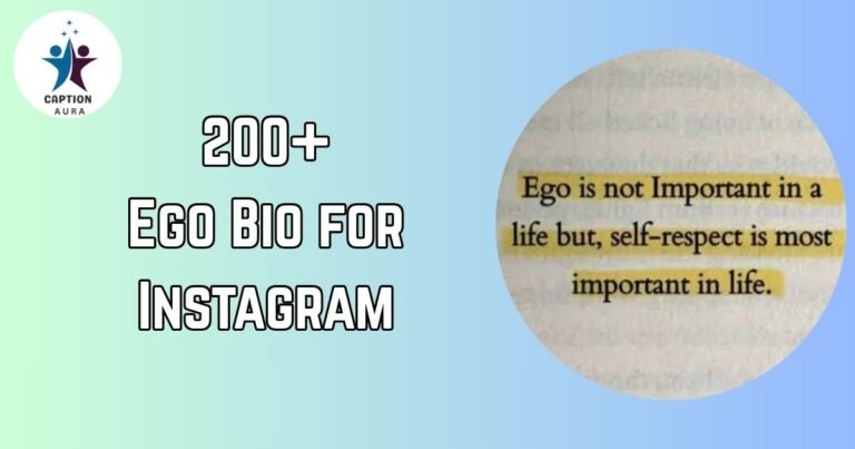 Ego Bio for Instagram