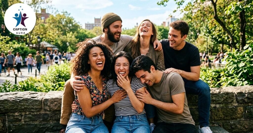 crazy friends captions for Instagram group photo