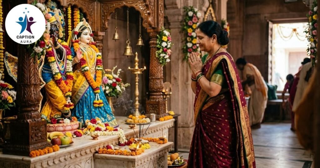 short radha captions for instagram devotional post