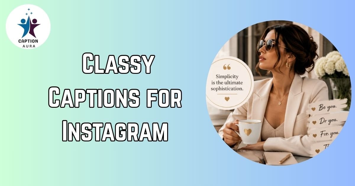 Classy Captions for Instagram