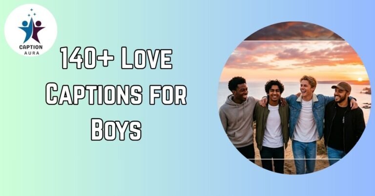 Love Captions for Boys