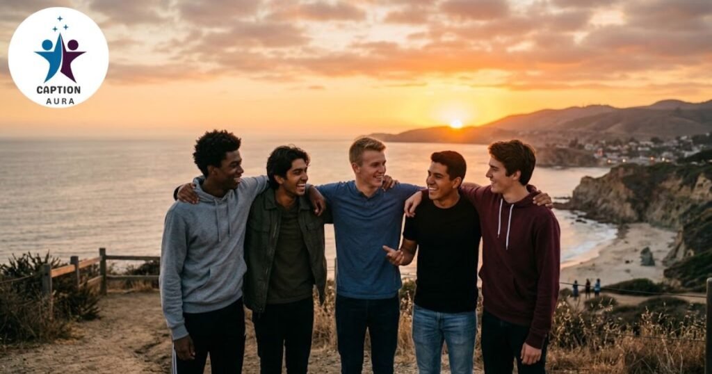 friendship instagram captions for boys in hindi group photo
